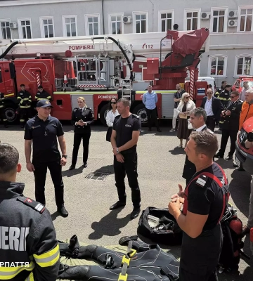 У Румунії стартував міжнародний проєкт 4_SAFE за участю закарпатських рятувальників