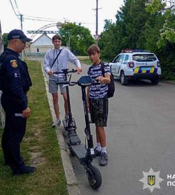 На Рівненщині з початку червня виявили понад 100 порушень серед водіїв двоколісного транспорту