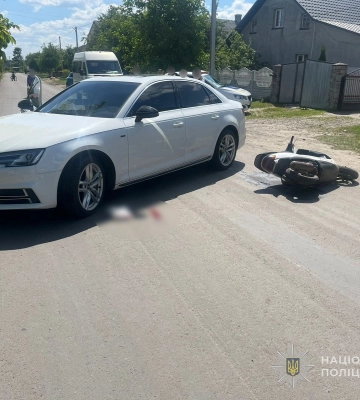 На Ковельщині у ДТП постраждав 31-річний водій електровелосипеда