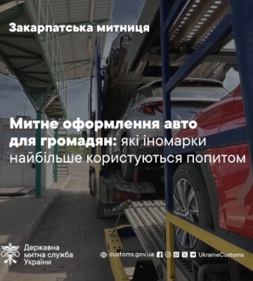 Skoda та Volkswagen лідирують: що найчастіше ввозять українці через Закарпатську митницю у 2026 році