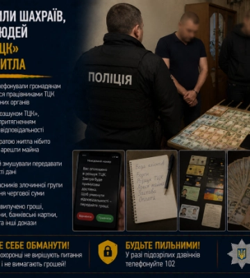 У Києві викрили шахраїв, які лякали людей «розшуком ТЦК» та втратою житла