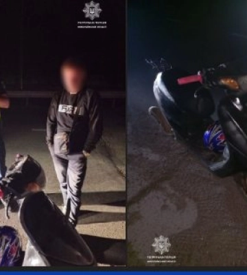 У Миколаєві попався патрульним п'яний мопедист