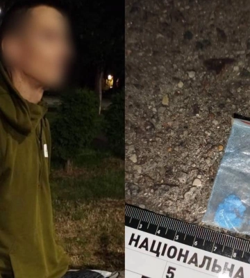 У Рівному ТОРівці виявили у велосипедиста речовину, схожу на наркотичну