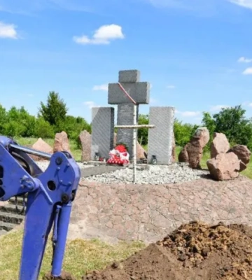 У Гуті Пеняцькій завершили пошукові роботи, знайдена братська могила – ЗМІ