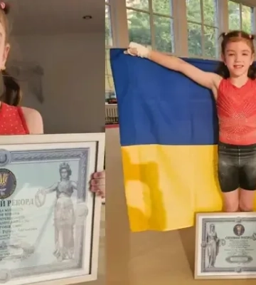 Шестилетняя жительница Львова установила пятый мировой рекорд