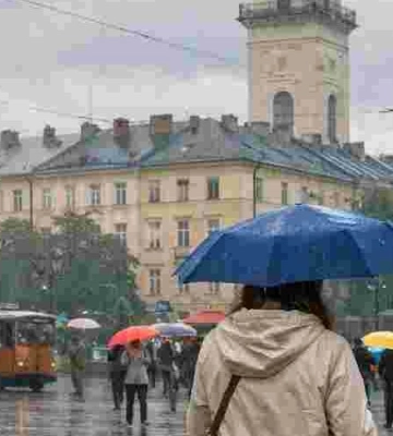 Прогноз погоди у Львові на 19 червня: дощ і свіжість