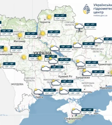 Прогноз на 21 июня в Украине: лето включает максимальную жару, но некоторые регионы накроют грозы
