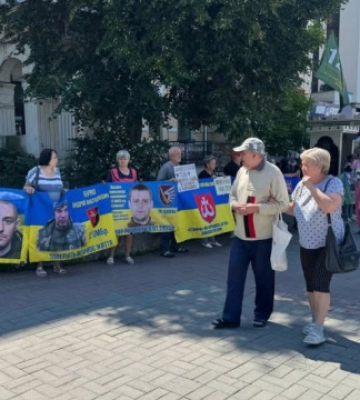 У Вінниці відбулась акція на підтримку полонених і зниклих безвісти бійців бригади «Лють»