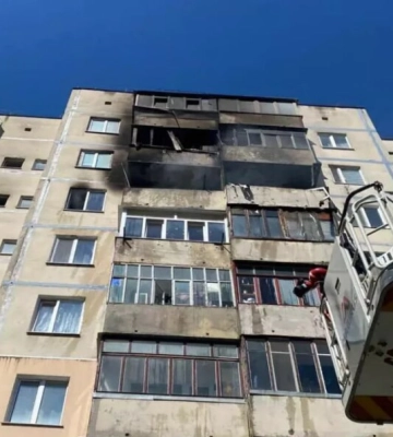 В Ровно во время пожара погиб 11-летний мальчик, еще троих детей госпитализировали