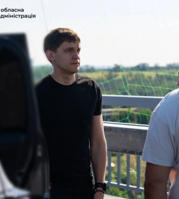 В Запорожье начали устанавливать антидроновые сетки на мостах