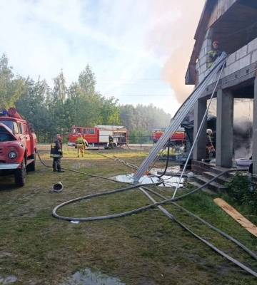 На Волині згоріли два будинки: деталі масштабної пожежі