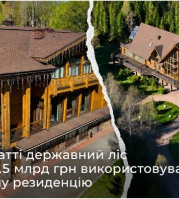 На Закарпатті державний ліс використовували як приватну резиденцію