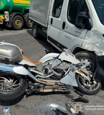 Внаслідок двох ДТП на Львівщині постраждали мотоцикліст та велосипедист, - поліція. ФОТО