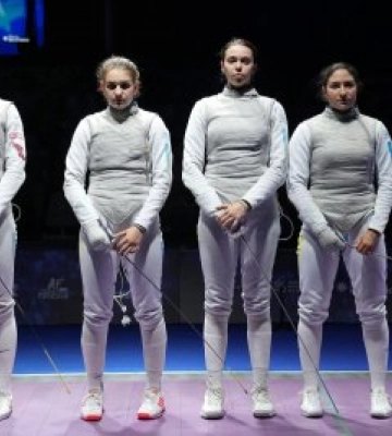 Миколаївська рапіристка Аліна Полозюк – бронзова призерка чемпіонату Європи у командних змаганнях