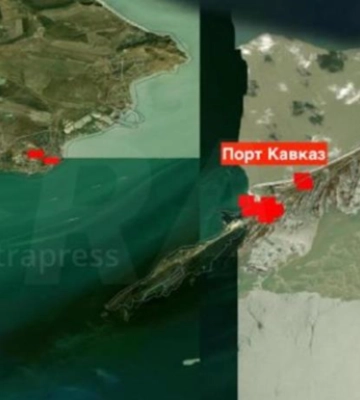 Дроны атаковали порт в Краснодарском крае РФ