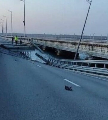 У СБС зробили заяву про Кримський міст: що побачили вночі зблизька
