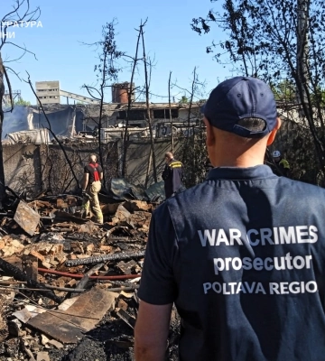 Унаслідок ворожої атаки по Полтаві загинуло двоє та травмовано 14 людей, серед них 6 дітей, - прокуратура