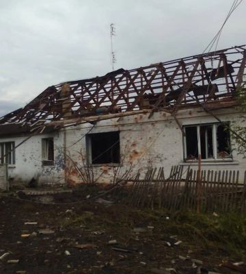 Росіяни завдали 45 ударів по селу на Харківщині, де залишилися жити лише п’ятеро людей