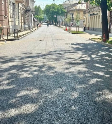 Вулиця Героїв УПА у Львов цього тижня вже повністю проїзна