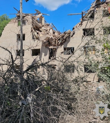 Одна людина загинула, семеро зазнали поранень через російські обстріли Донеччини минулої доби – поліція