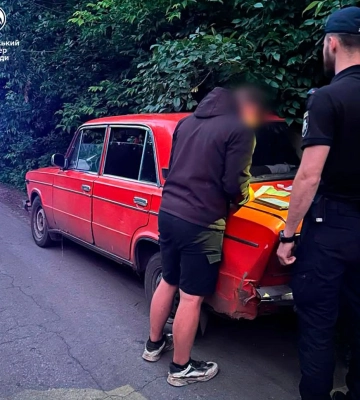 Несовершеннолетнего за рулем поймала полиция на Харьковщине