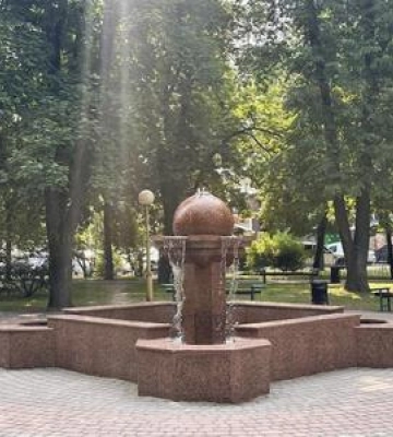 У Полтаві тимчасово не працює фонтан на вулиці 1100-річчя Полтави