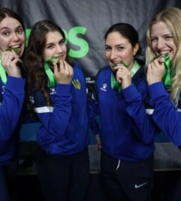 Миколаївська рапіристка Аліна Полозюк здобула історичну “бронзу” чемпіонату Європи у складі національної збірної