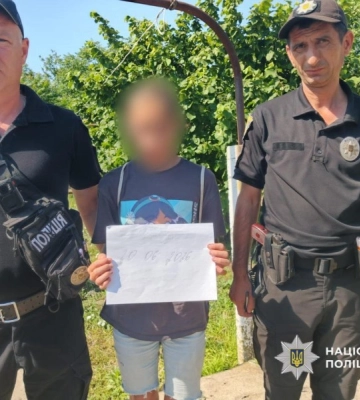 На Одещині поліцейські за лічені години знайшли зниклу школярку 