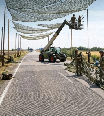 На Херсонщині облаштували понад 200 км антидронового захисту для стратегічних шляхів