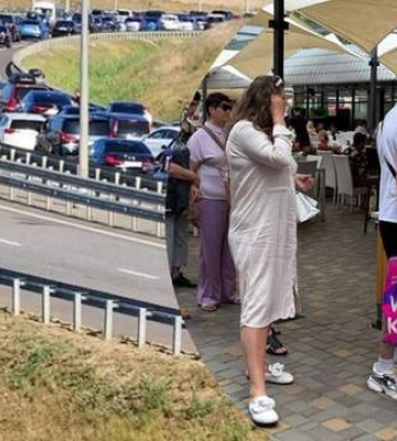 Туристический сезон – сорван: на выезде через Крымский мост образовалась пробка из более чем 900 авто