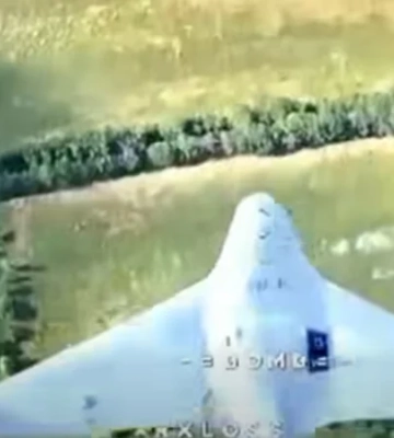 Український дрон Генерал Черешня AIR переміг у повітрі новий російський БПЛА Черника — відео