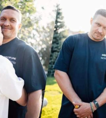 Усик поделился новыми семейными фотографиями с отдыха на природе