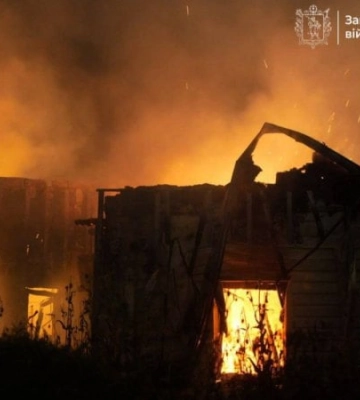 Росіяни атакували Запоріжжя КАБами, є постраждалі