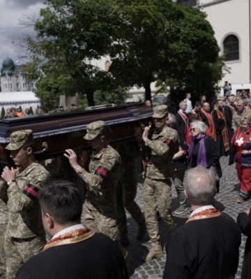 Сьогодні Львів попрощається з чотирма полеглими Героями