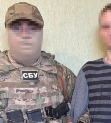 СБУ затримала дезертира, який наводив російські атаки на оборонців Запоріжжя