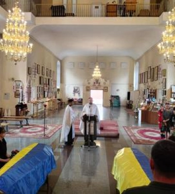 Полтавська громада попрощалась із загиблими захисниками України