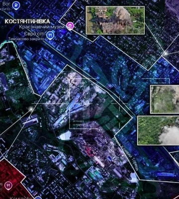 Российские войска не смогли обойти Константиновку и перерезать логистику на Краматорск