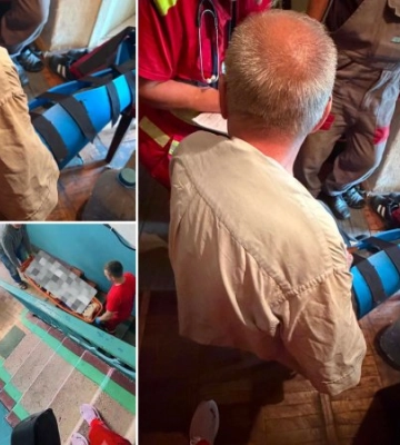 Один невірний крок у темряві — і життя під загрозою: на Закарпатті медики рятували заблокованого у квартирі літнього чоловіка