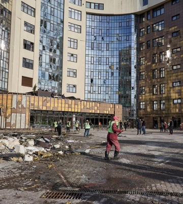 Россияне повредили более 10 тысяч домов в Харькове