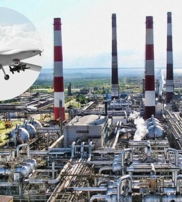 Дрони атакували один із найбільших газозаводів Росії