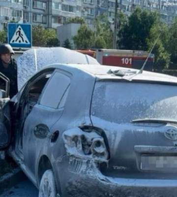 Россияне обстреляли автозаправочную станцию в Запорожье