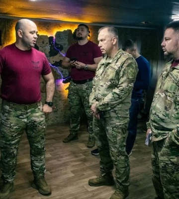 Сирський відвідав десантників на Олександрівському напрямку та скоригував плани військових