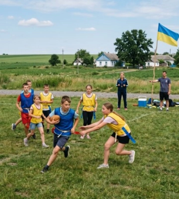 Американський спорт іде в українські села: дітей військових готують до США — кого візьмуть