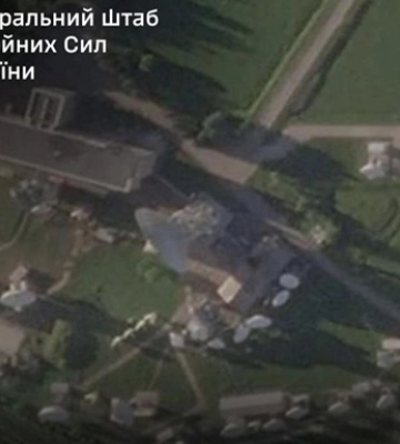 З’явилися нові підтвердження ураження найбільшого наземного комплексу супутникового зв’язку в росії