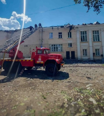 Удар по центру Конотопа на Сумщині: є травмовані