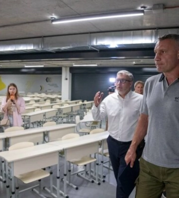 В одном из лицеев в центре Киева открыли новое современное укрытие, - Кличко