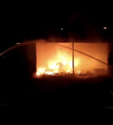 Под Мелитополем из-за скачка напряжения произошел пожар - мелитопольцы хотят жаловаться Путину 