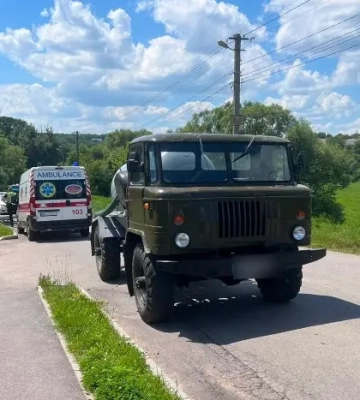 На Вінниччині вантажівка на смерть збила дев'ятирічну дитину