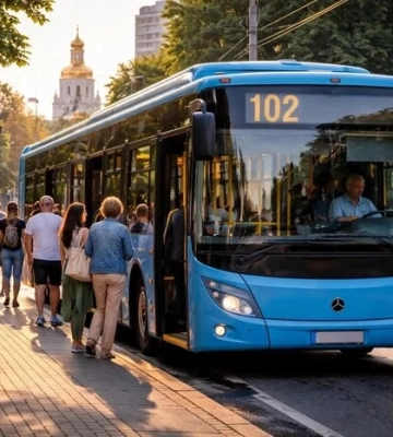 Названо найпопулярніші та найменш завантажені маршрути транспорту в Києві