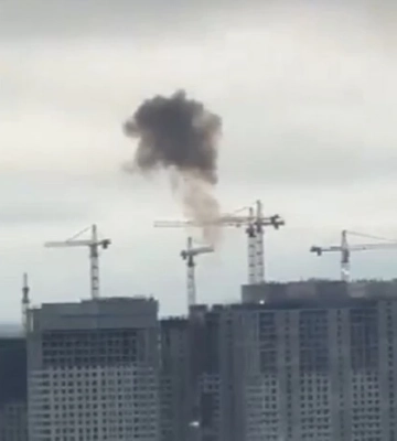 Москва 2:0. На російську столицю знову летять дрони (відео)